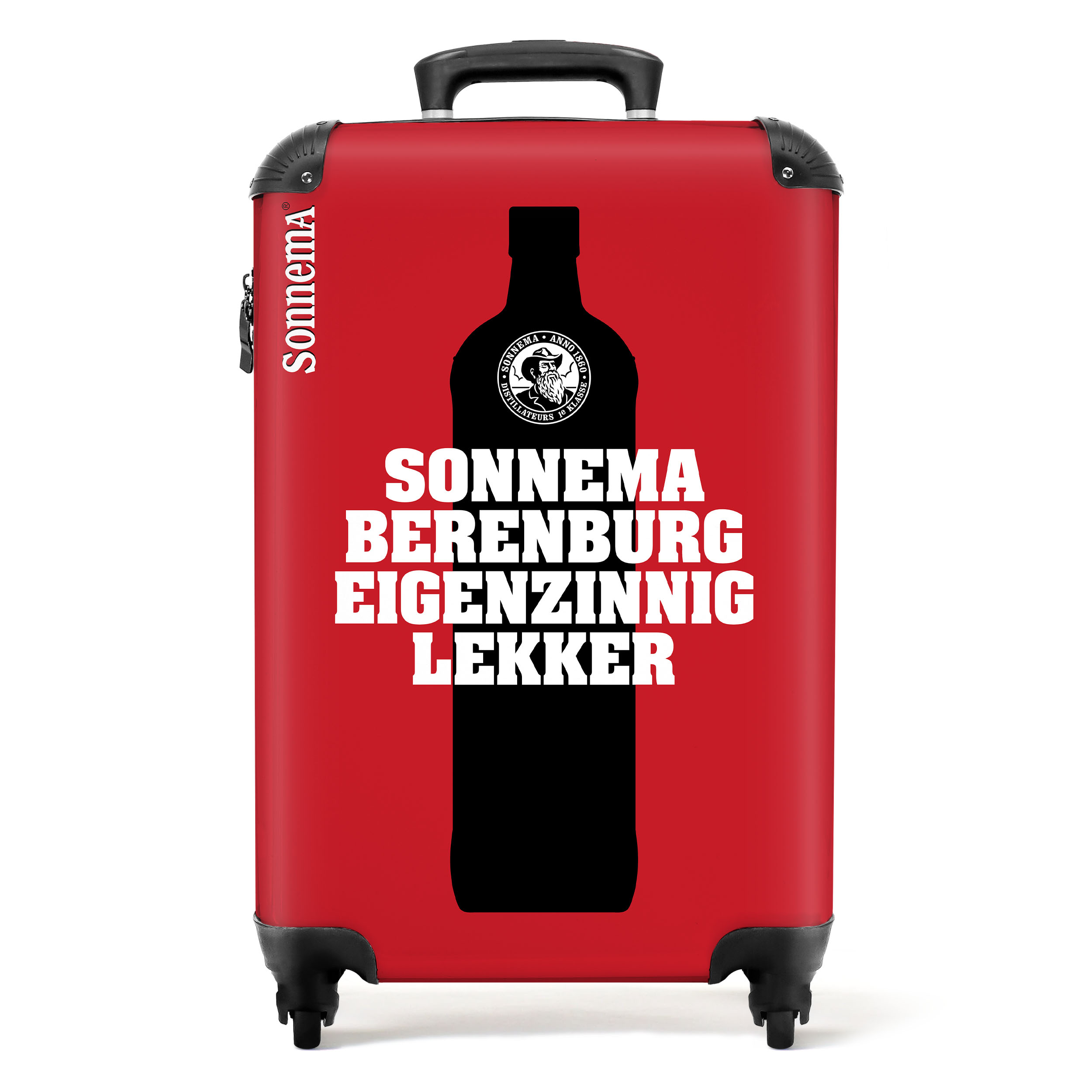 Mid size koffer (67 cm) bedrukken met logo