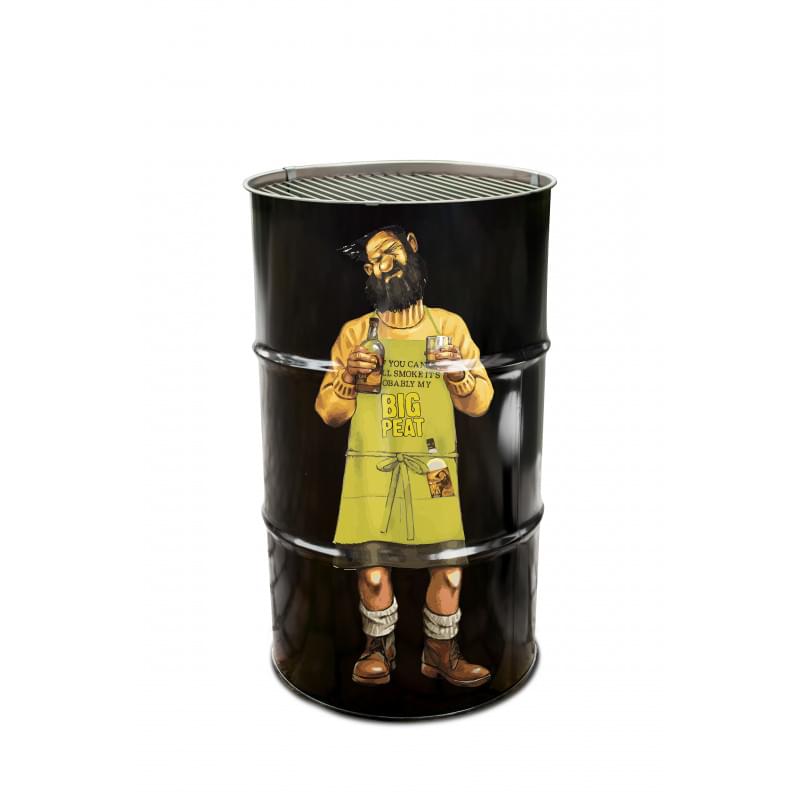 BBQ Barrel FullColour (200 L) bedrukken met logo