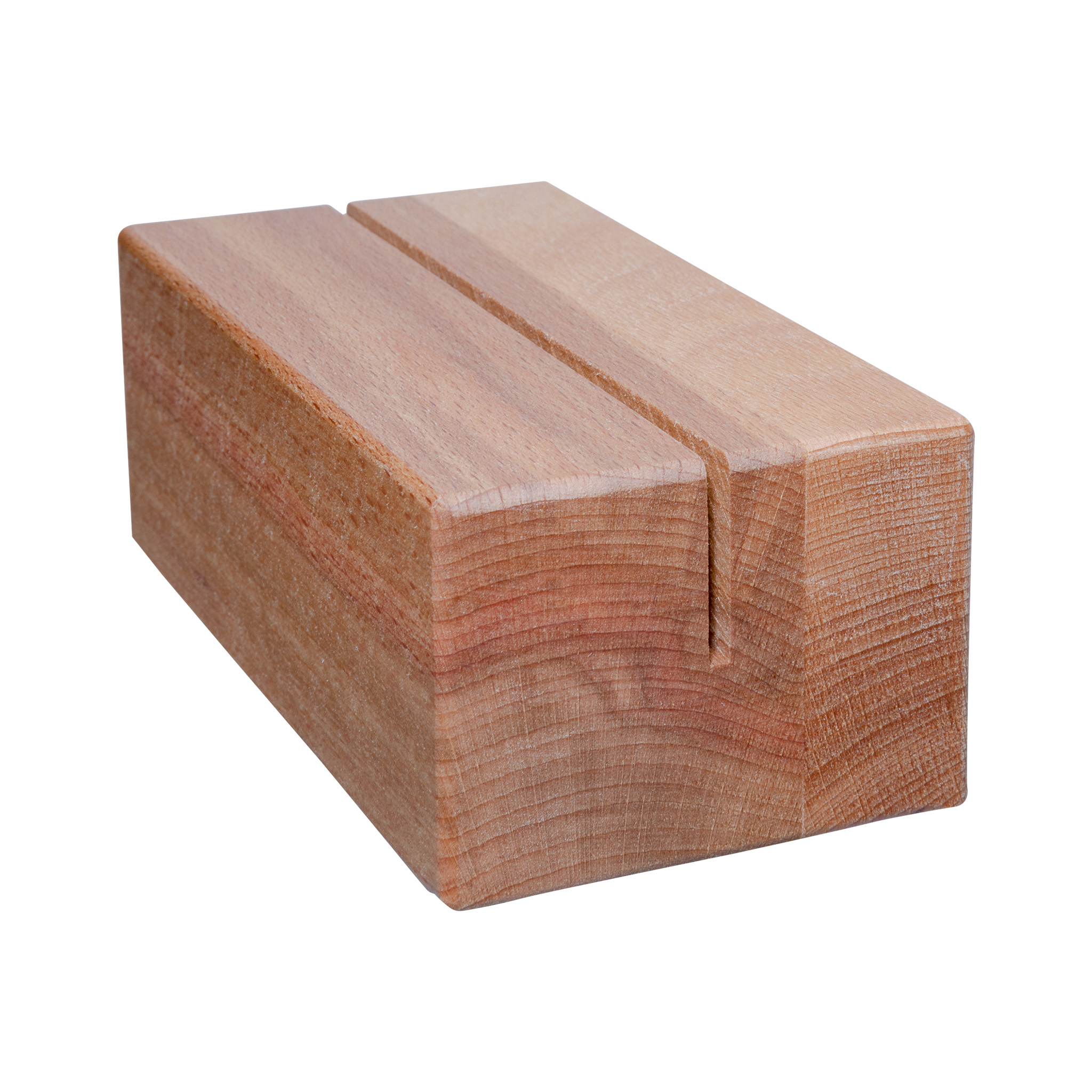 Menukaarthouder beuken A5 bedrukken met logo