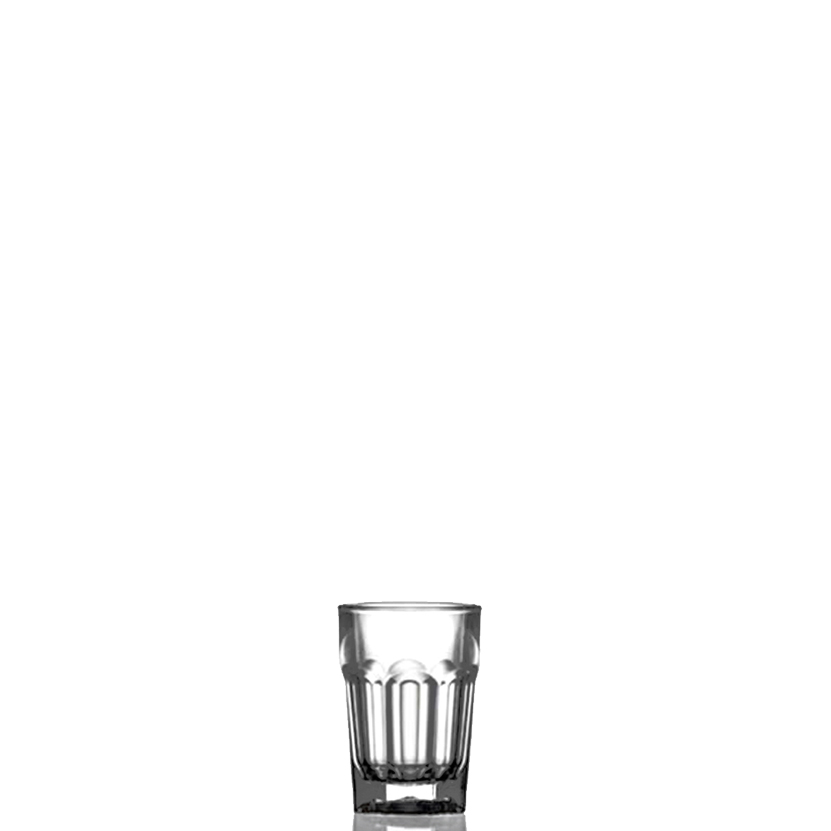 Shotglas 2.5 cl bedrukken met logo