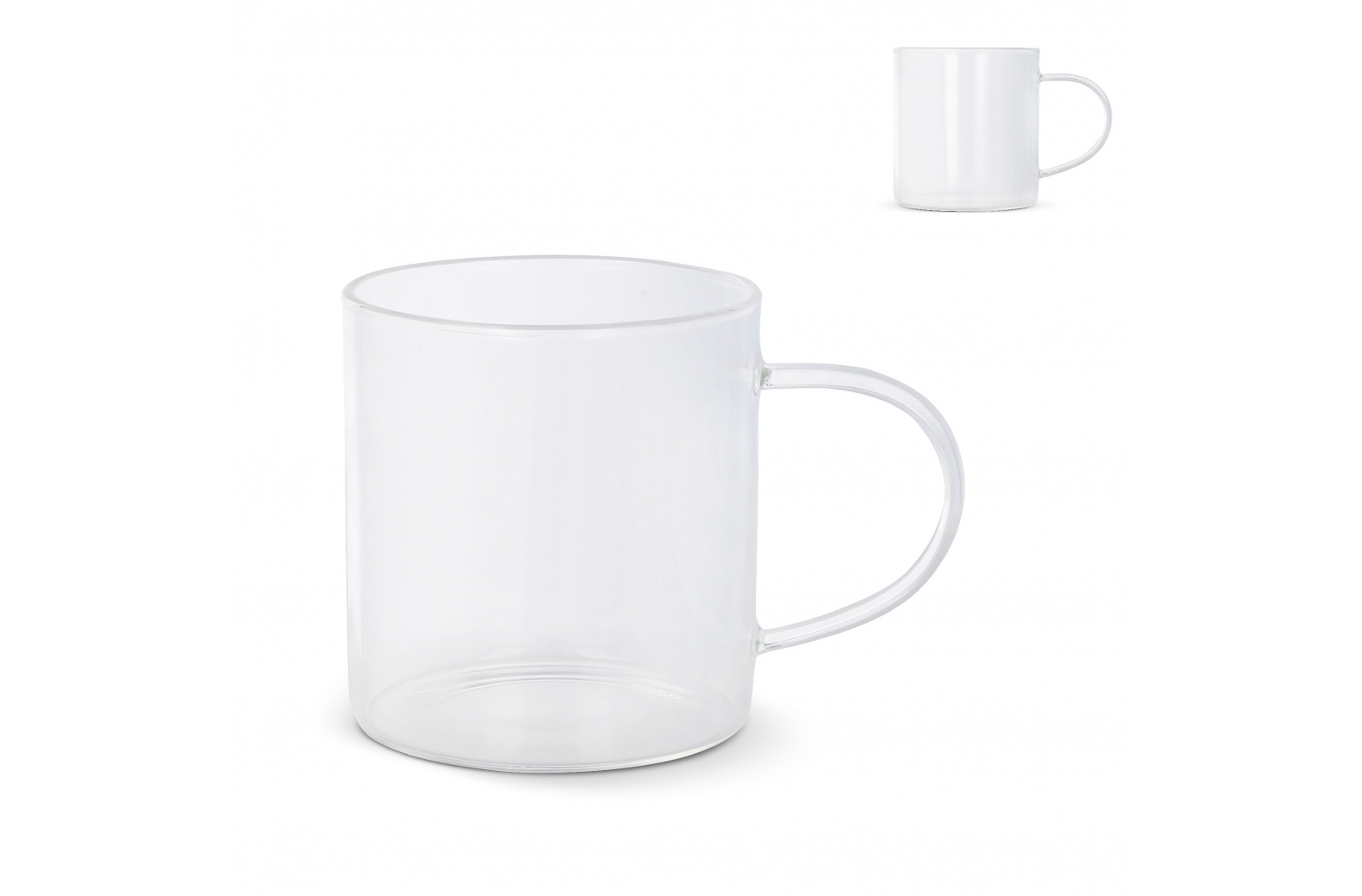 Irwin Koffieglas met handvat (300 ml) bedrukken met logo