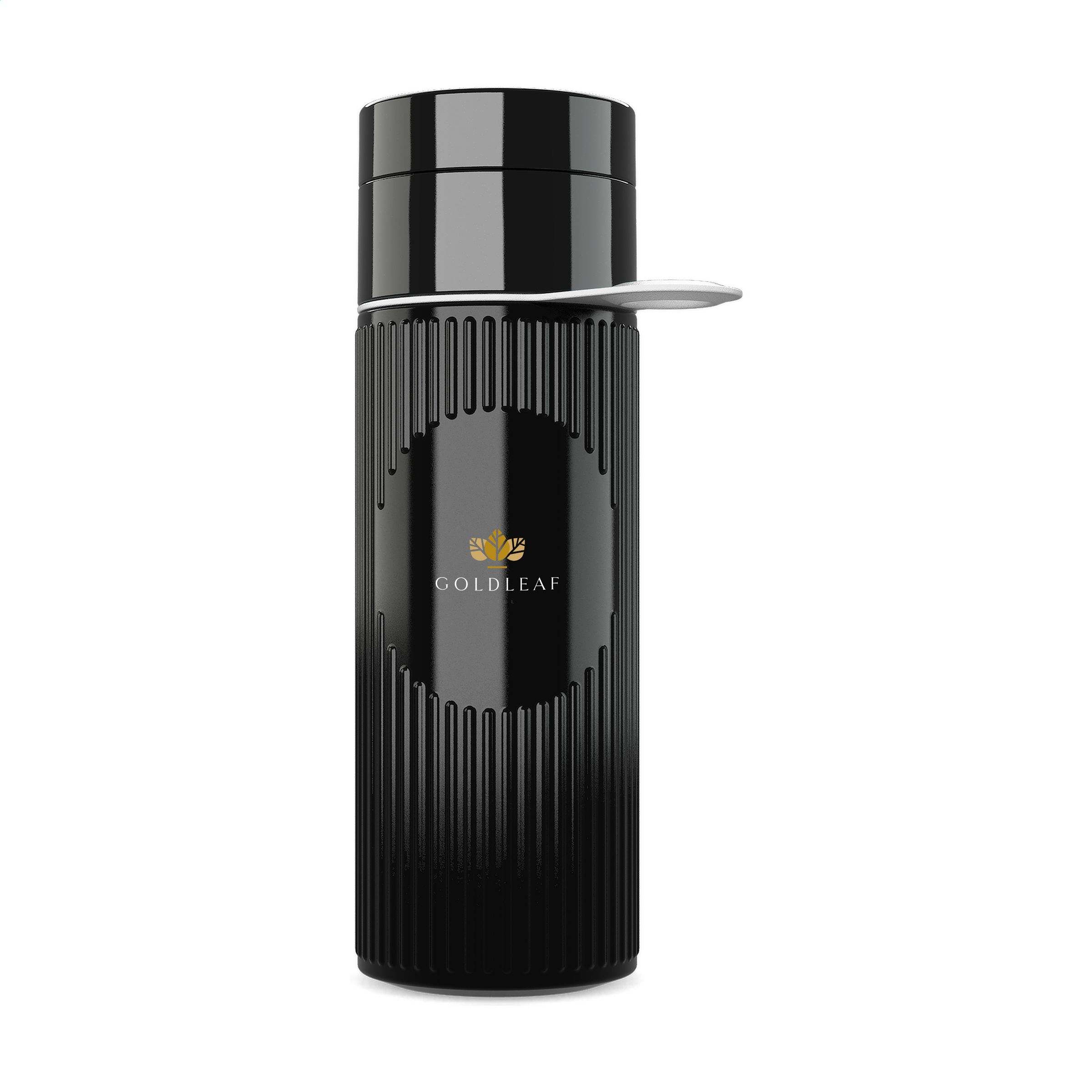 Join The Pipe Atlantis Ring Bottle Black 500 ml bedrukken met logo