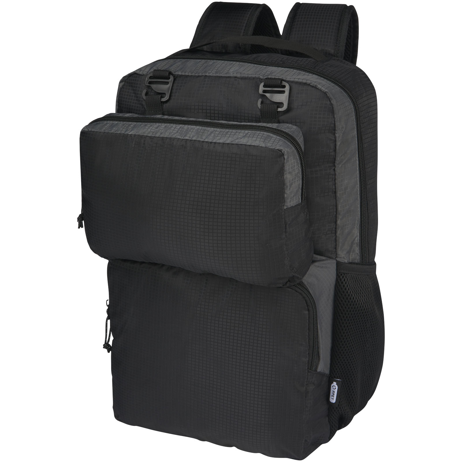 Trailhead GRS gerecyclede lichtgewicht 15 inch laptoprugzak van 14 l bedrukken met logo