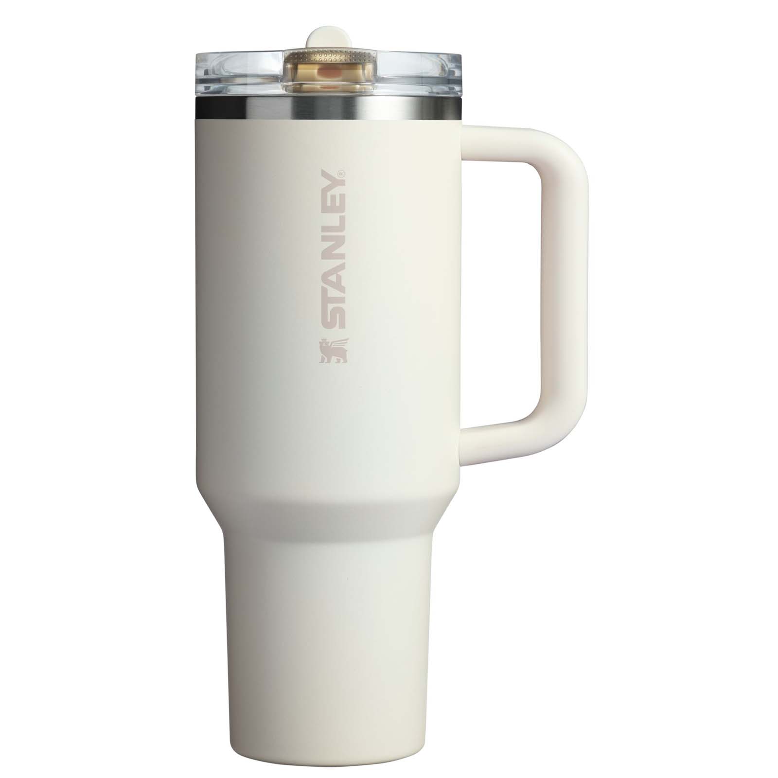 Stanley Quencher® ProTour 1180 ml gerecycled roestvrijstalen geïsoleerde beker met openklapbare deksel  bedrukken met logo