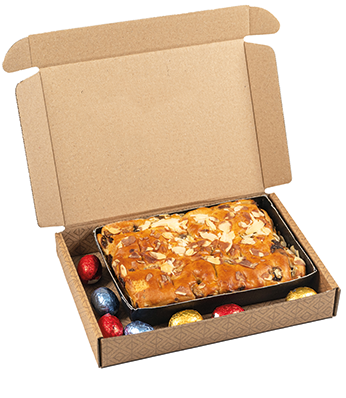 Brievenbus stol ½ bedrukken met logo