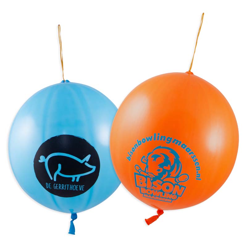 Punchballon (45 cm) bedrukken met logo