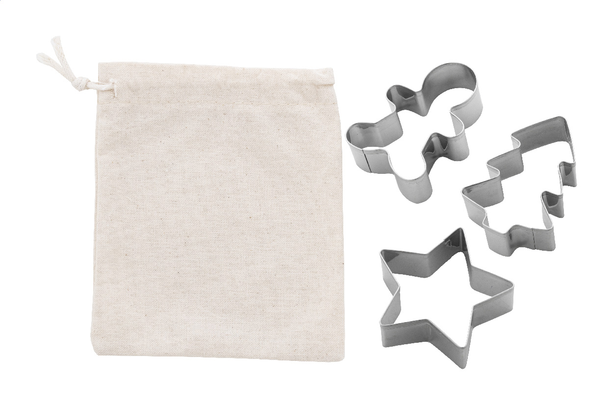 Pepparku Kerst koekjes cutter set bedrukken met logo