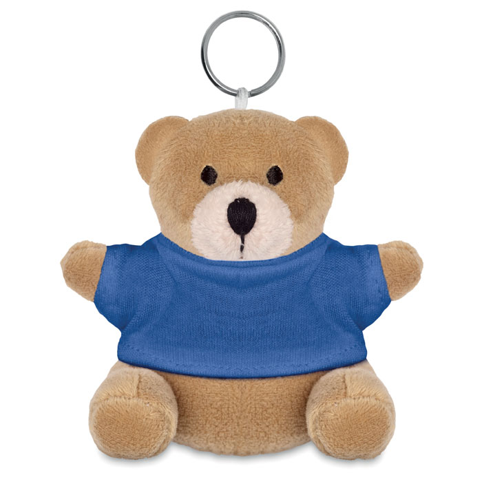 Teddy sleutelhanger met beer bedrukken met logo