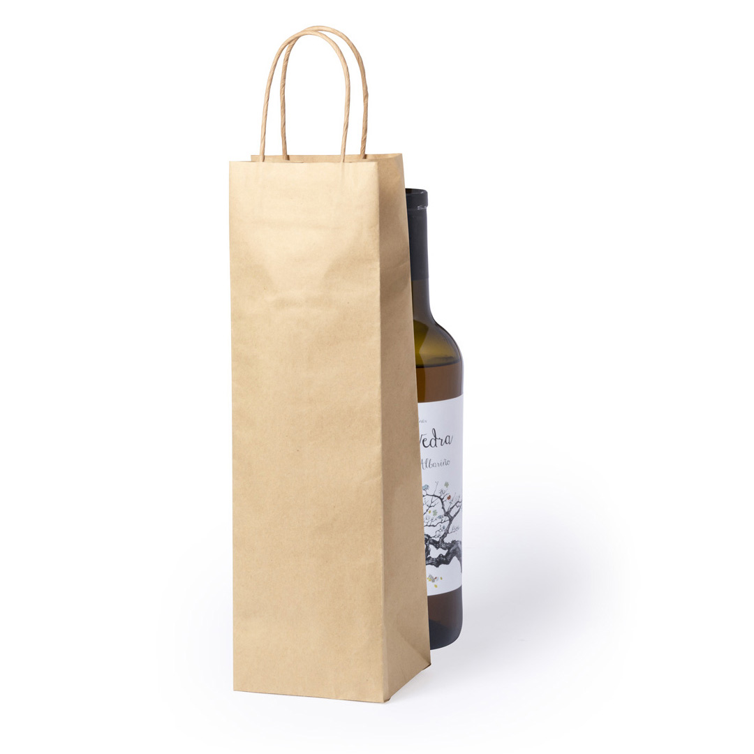 WineBag papieren geschenktas bedrukken met logo