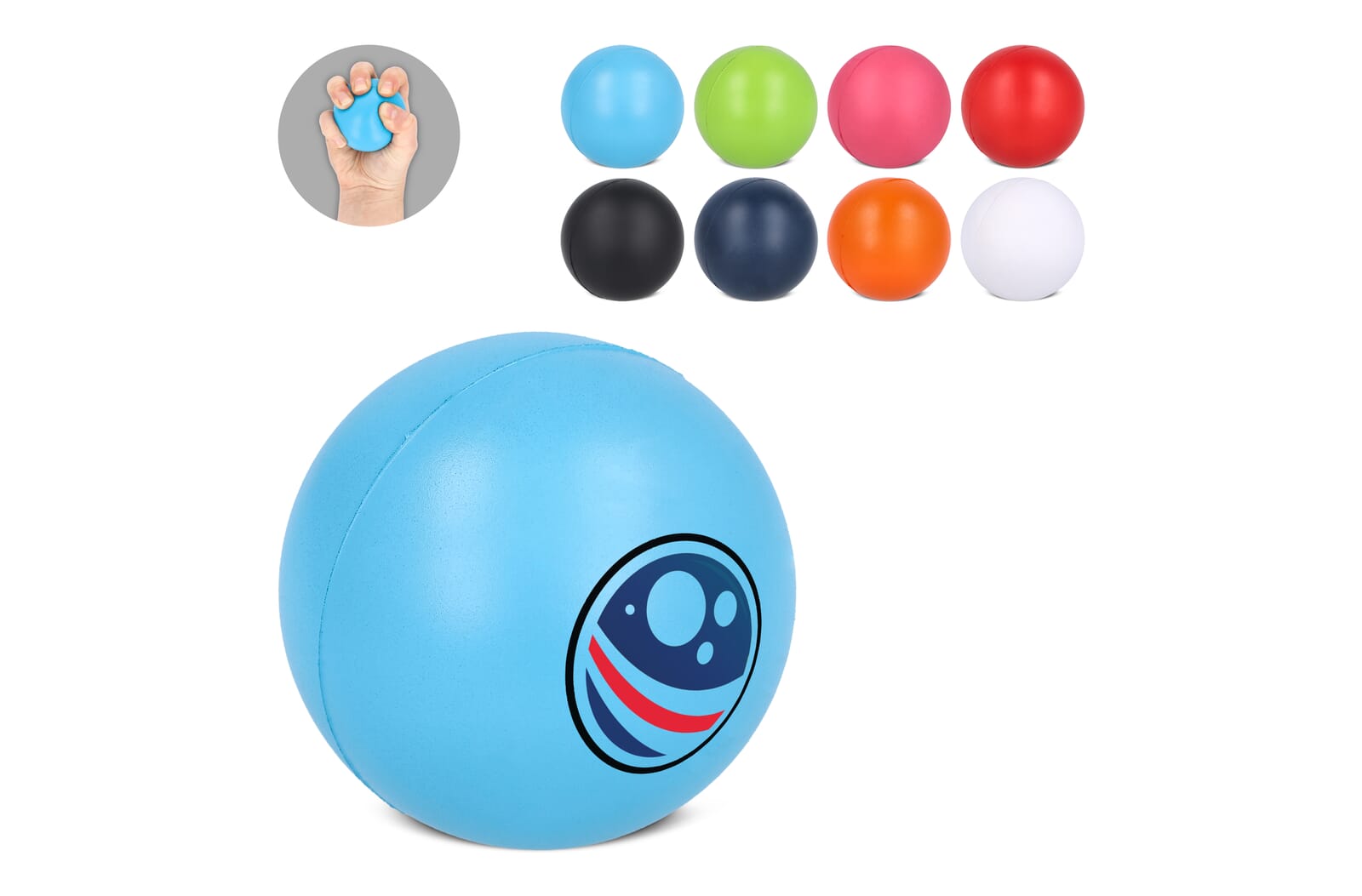 Anti-stress bal bedrukken met logo