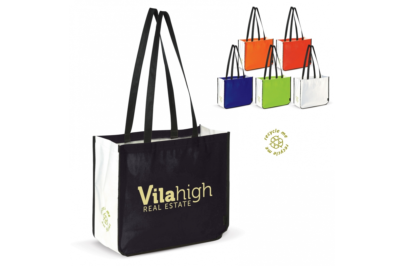 Troussey Schoudertas PP non-woven 120g/m² bedrukken met logo