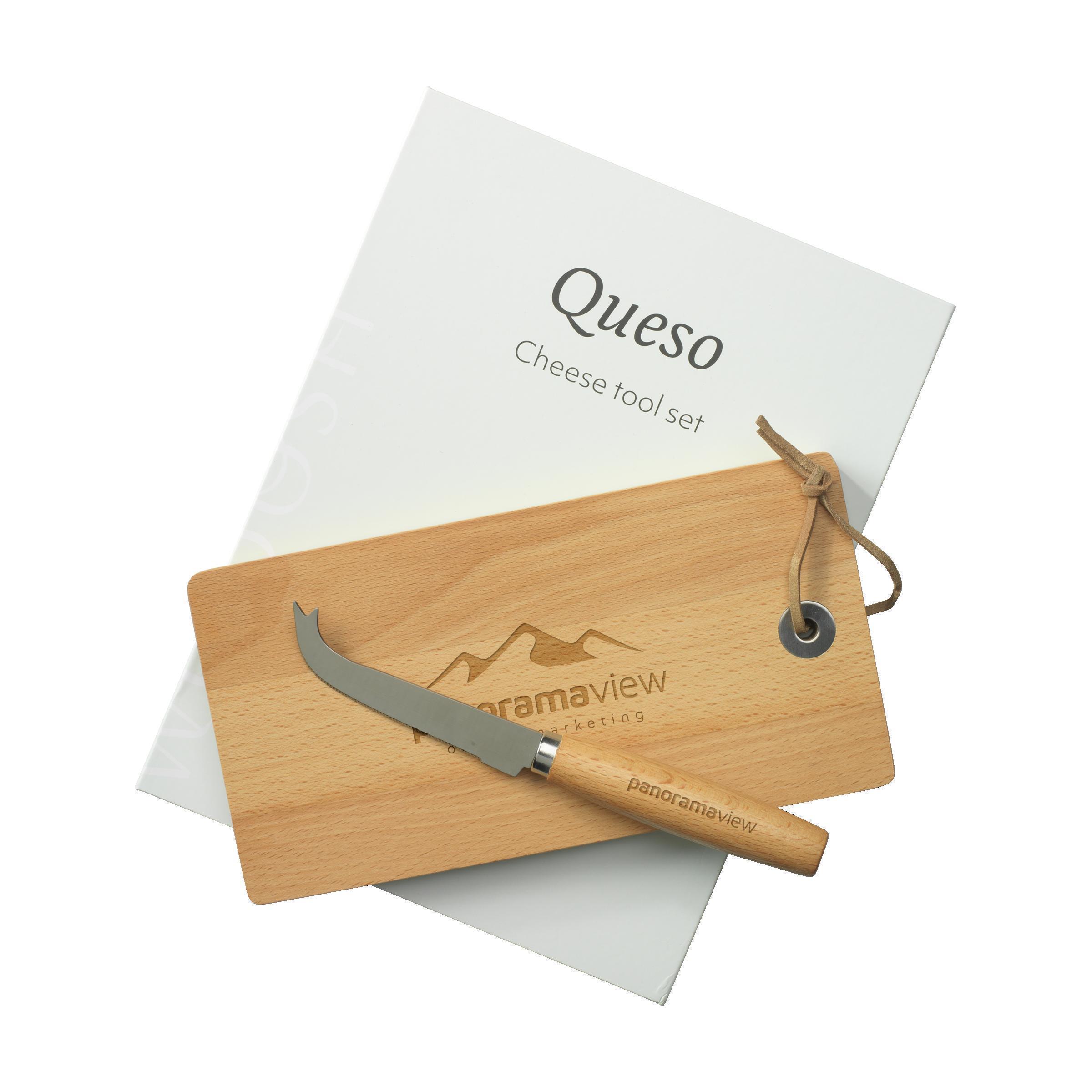 Wooosh Queso Cheese Tool Set bedrukken met logo