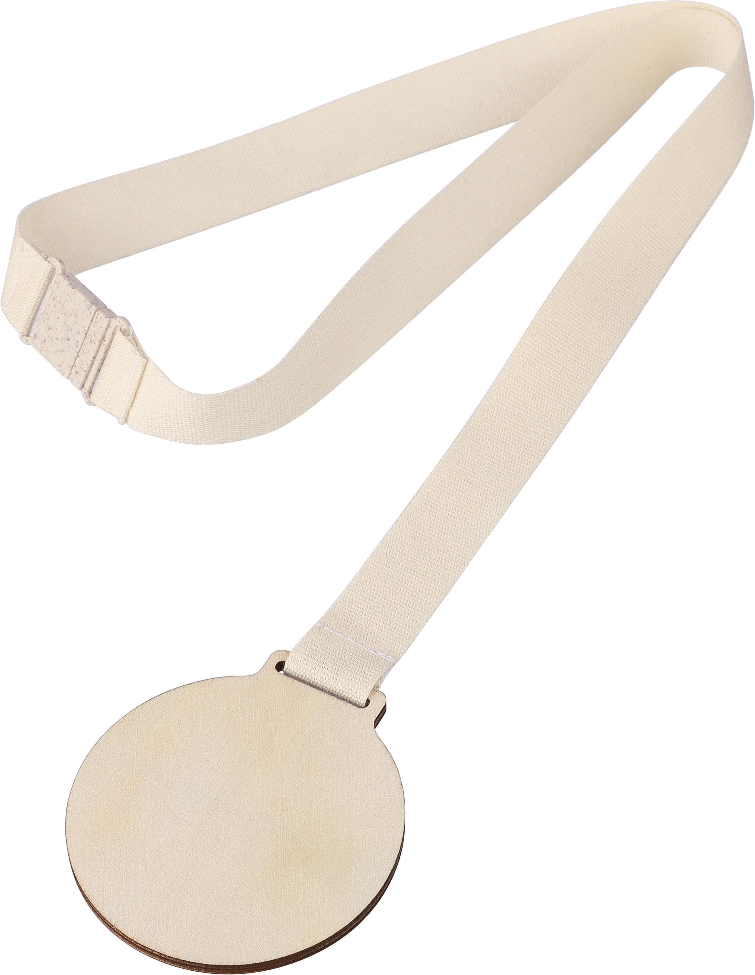 Lindehouten medaille Koa bedrukken met logo