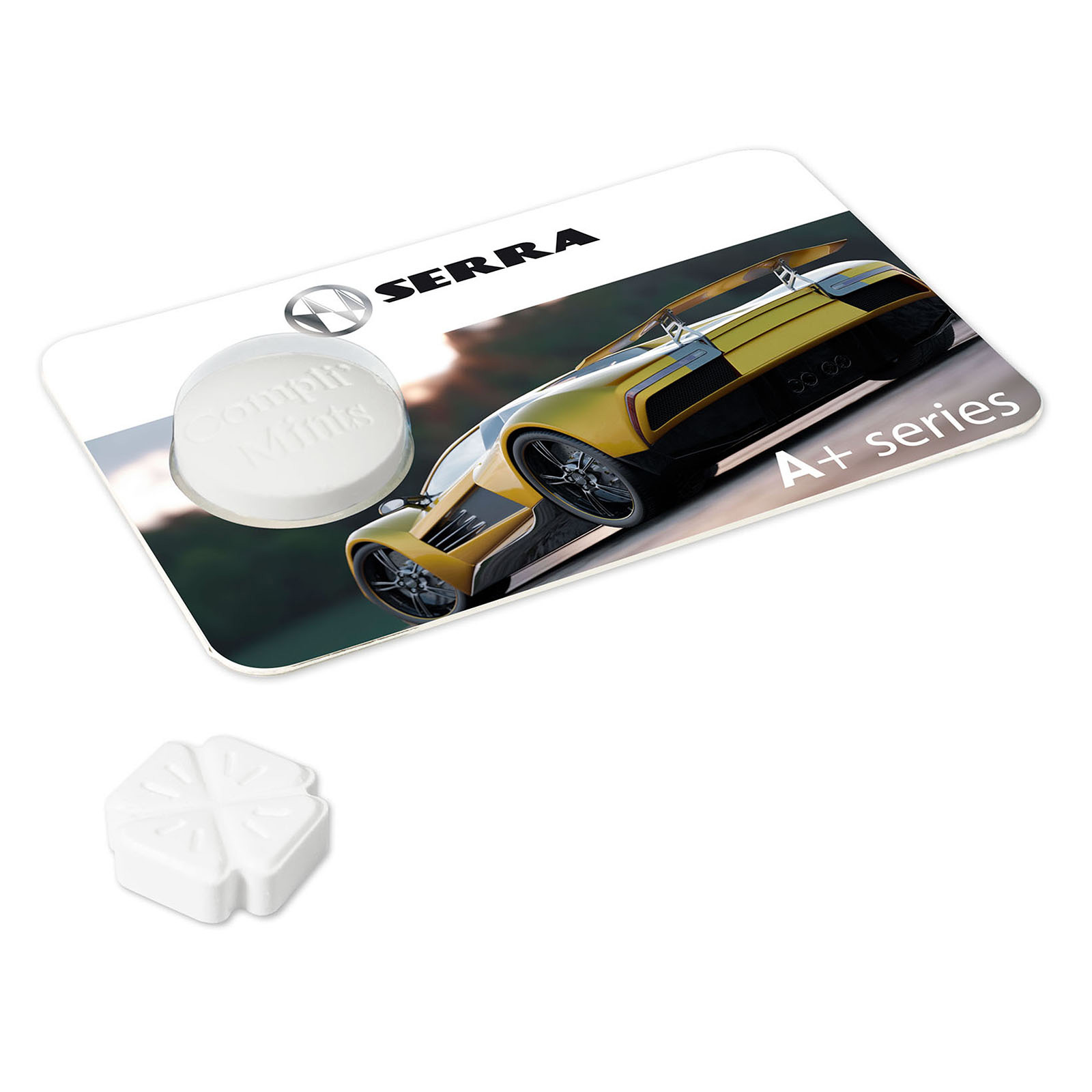 Creditcard Complimint bedrukken met logo