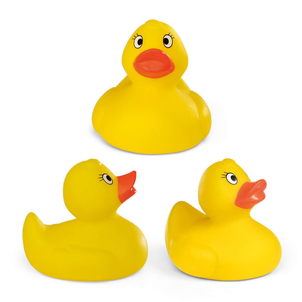 DUCK. Rubber eend van PVC bedrukken met logo