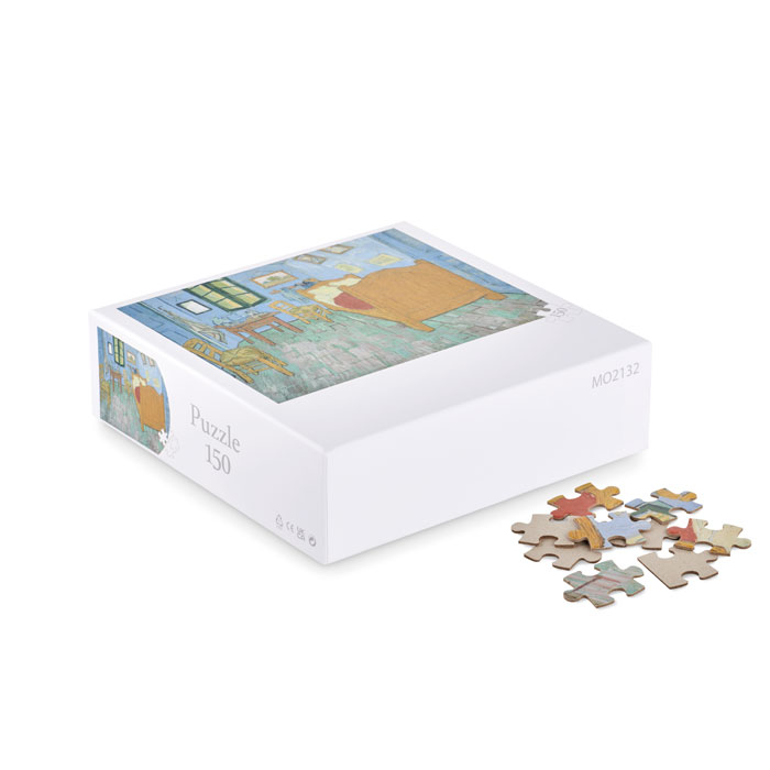 Jigsaw Puzzel van 150 stukjes in doos bedrukken met logo