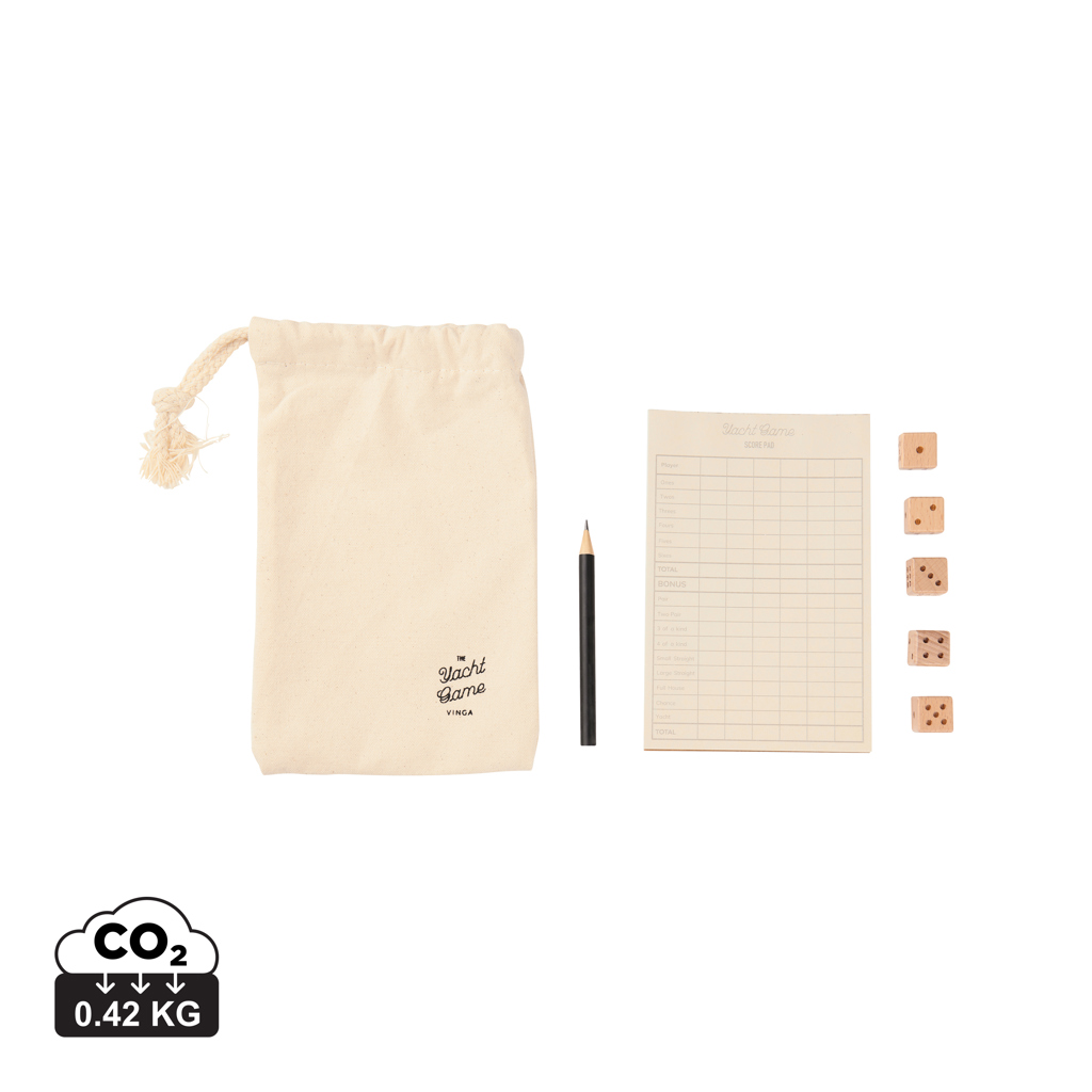 VINGA Yacht game bedrukken met logo