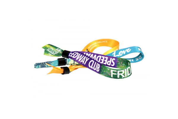 Subli festivalbandjes bedrukken met logo