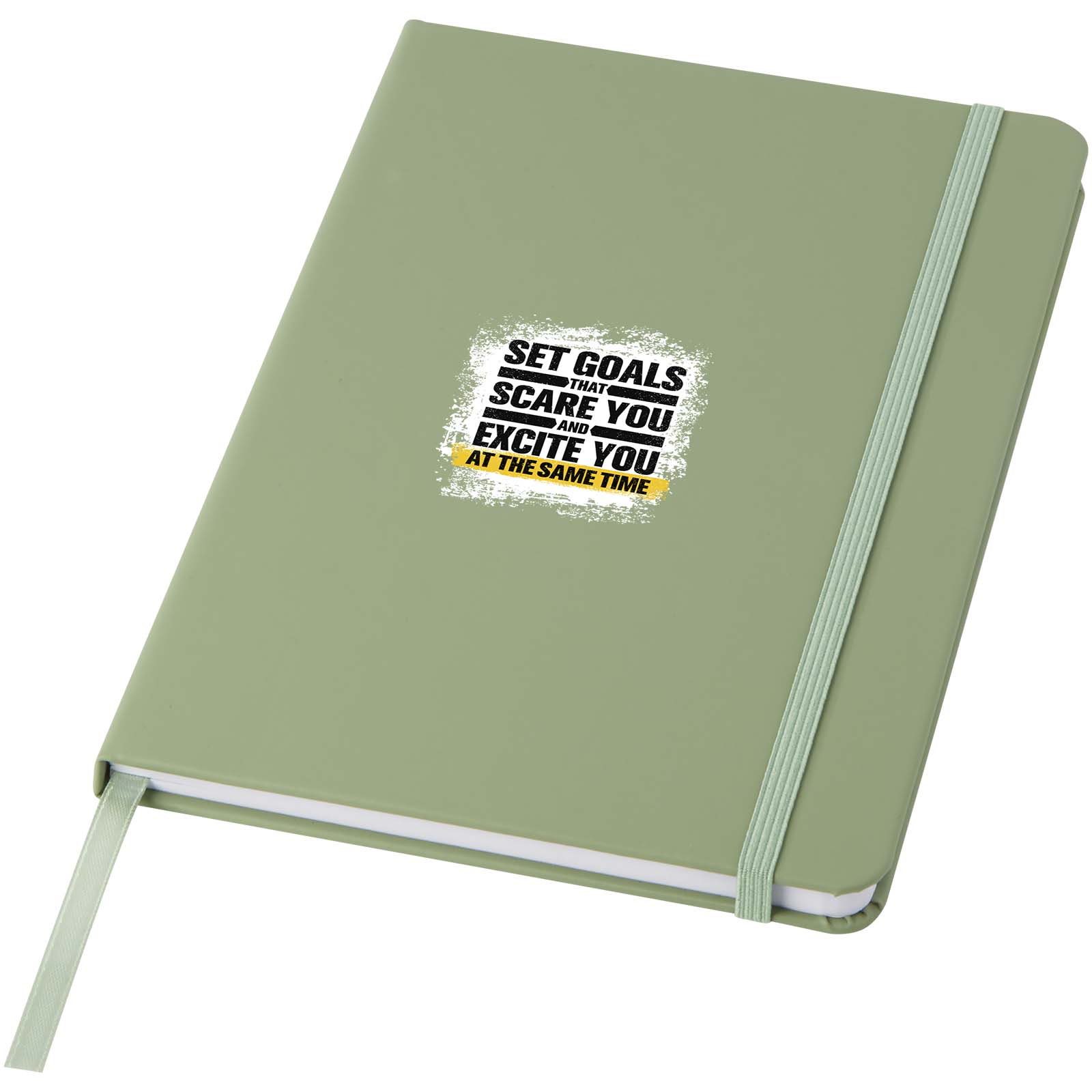 Cardinale A5 hardcover notitieboek bedrukken met logo