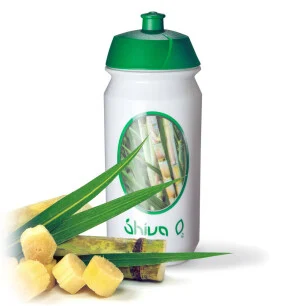 Tacx Shiva bidon O2 suikerriet (500 ml) bedrukken met logo