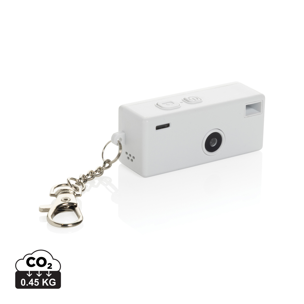 Cliq it RCS gerecyclede plastic sleutelhangercamera bedrukken met logo