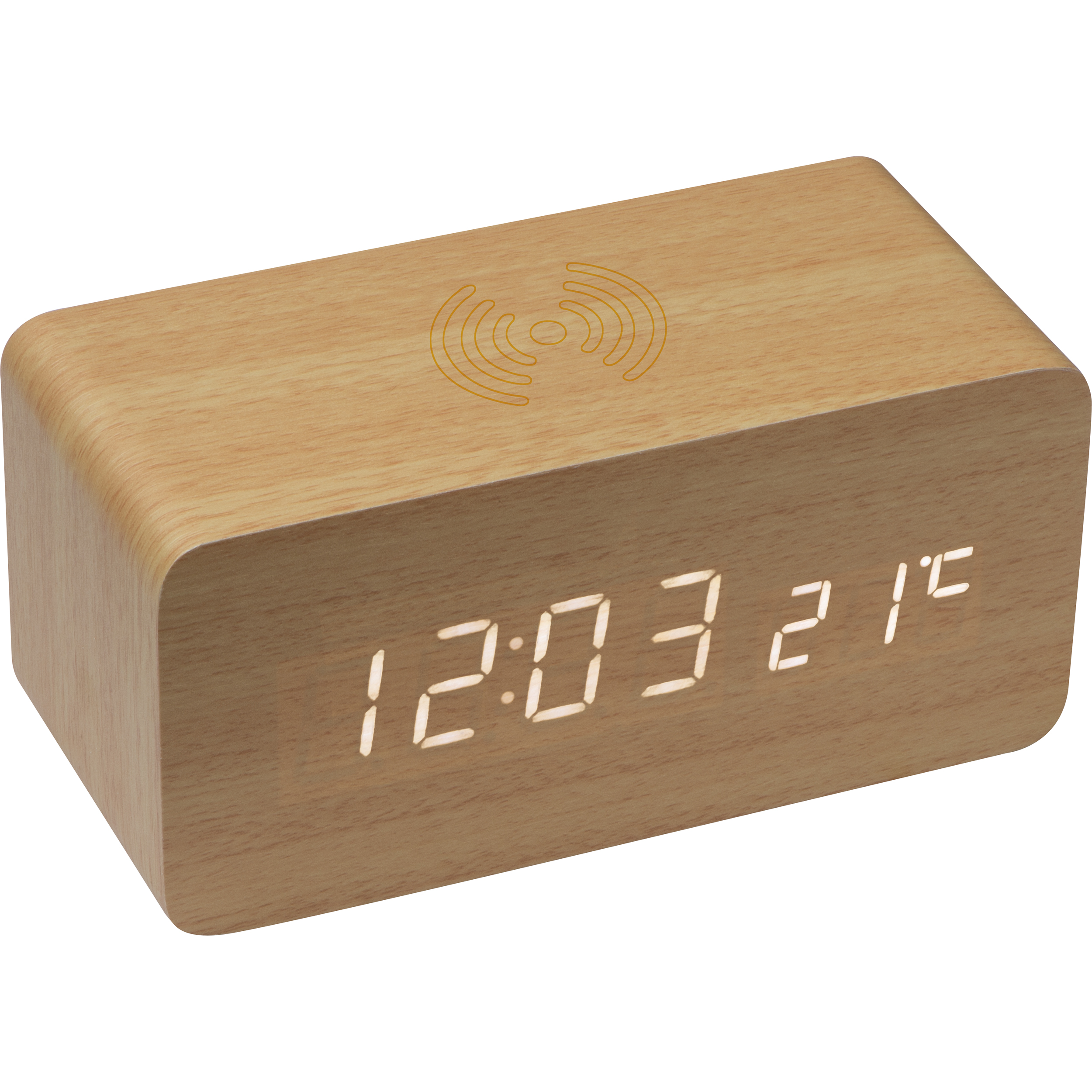 Ottawa Buroklok met een draadloze oplader bedrukken met logo