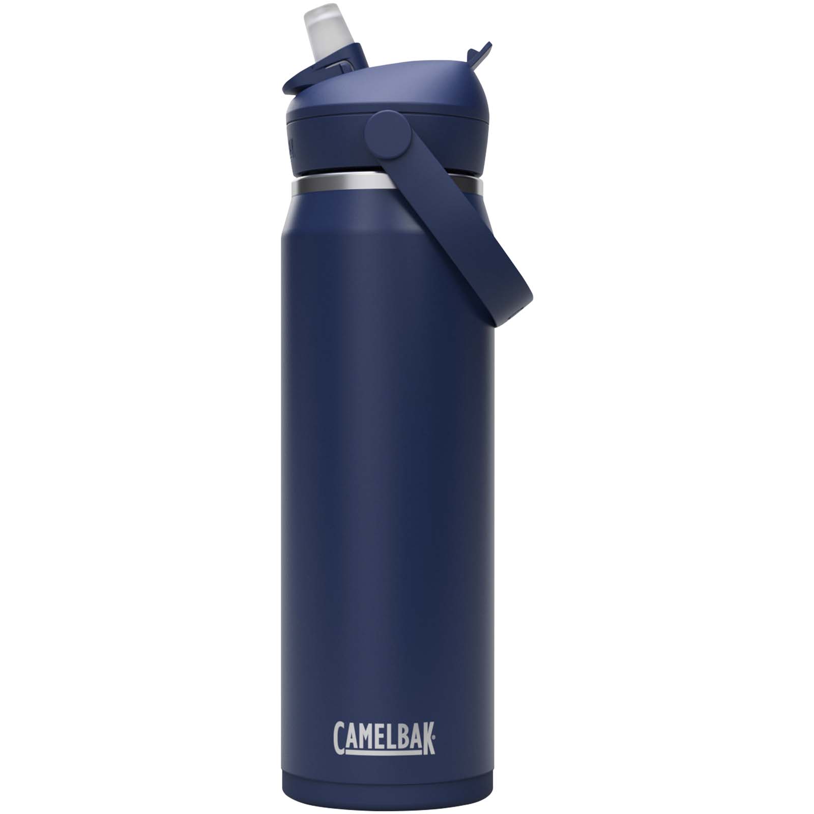 Camelbak® Thrive Flip VSS roestvrijstalen waterfles van 750 ml met inklapbaar rietje bedrukken met logo