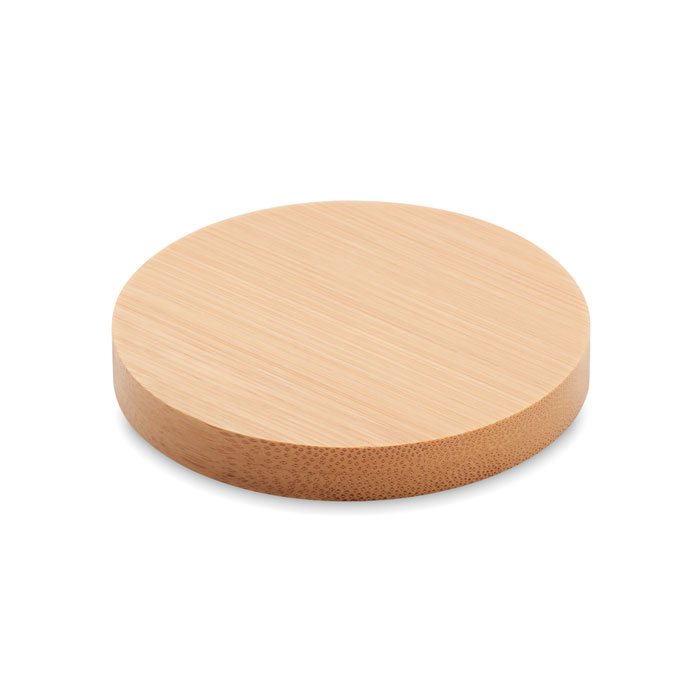 BambooCoaster onderzetter  bedrukken met logo