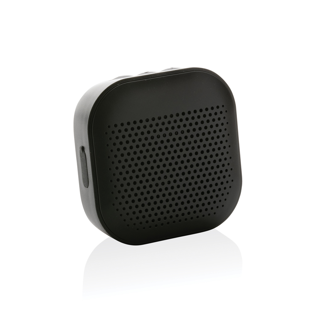 RCS gerecycled plastic Soundbox 3W speaker bedrukken met logo