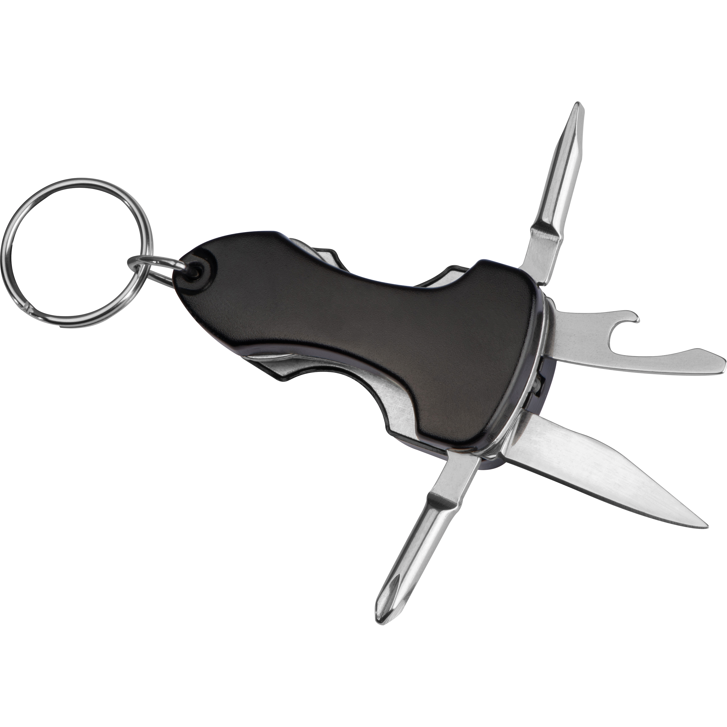 multitool sleutelhanger metaal bedrukken met logo