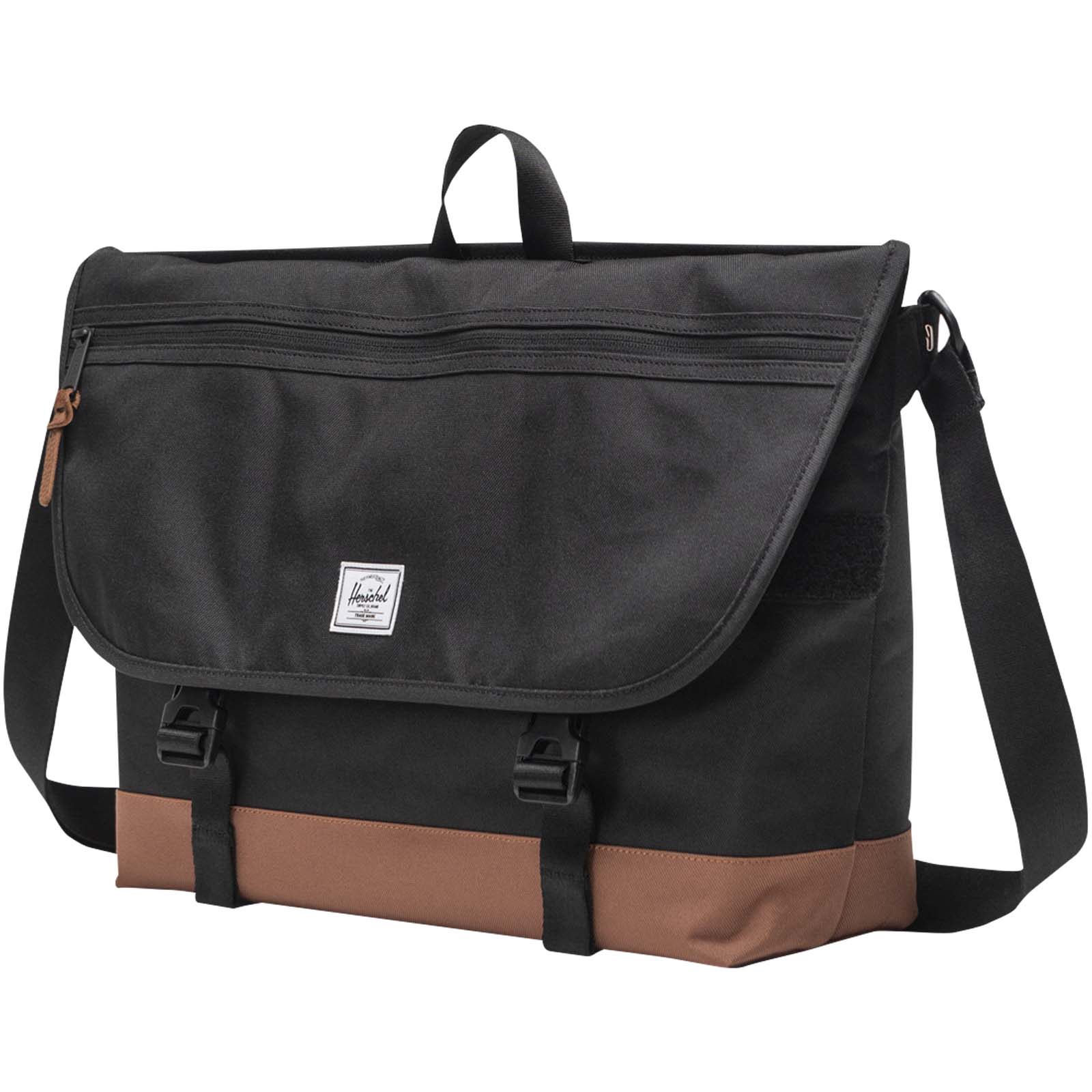 Herschel Cove gerecyclede schoudertas 22,5 l bedrukken met logo
