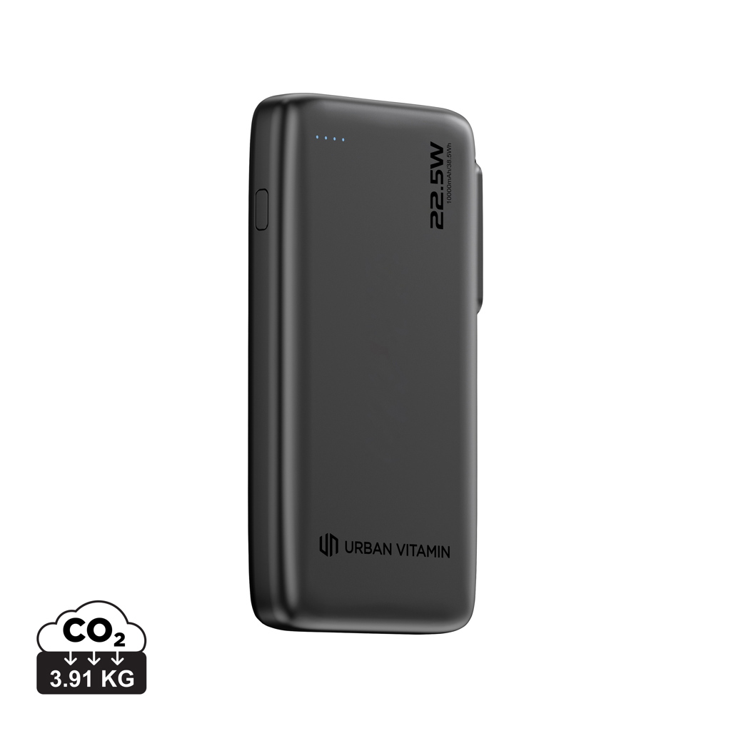 Urban Vitamin Emeryville 20W 10.000 mAh powerbank bedrukken met logo