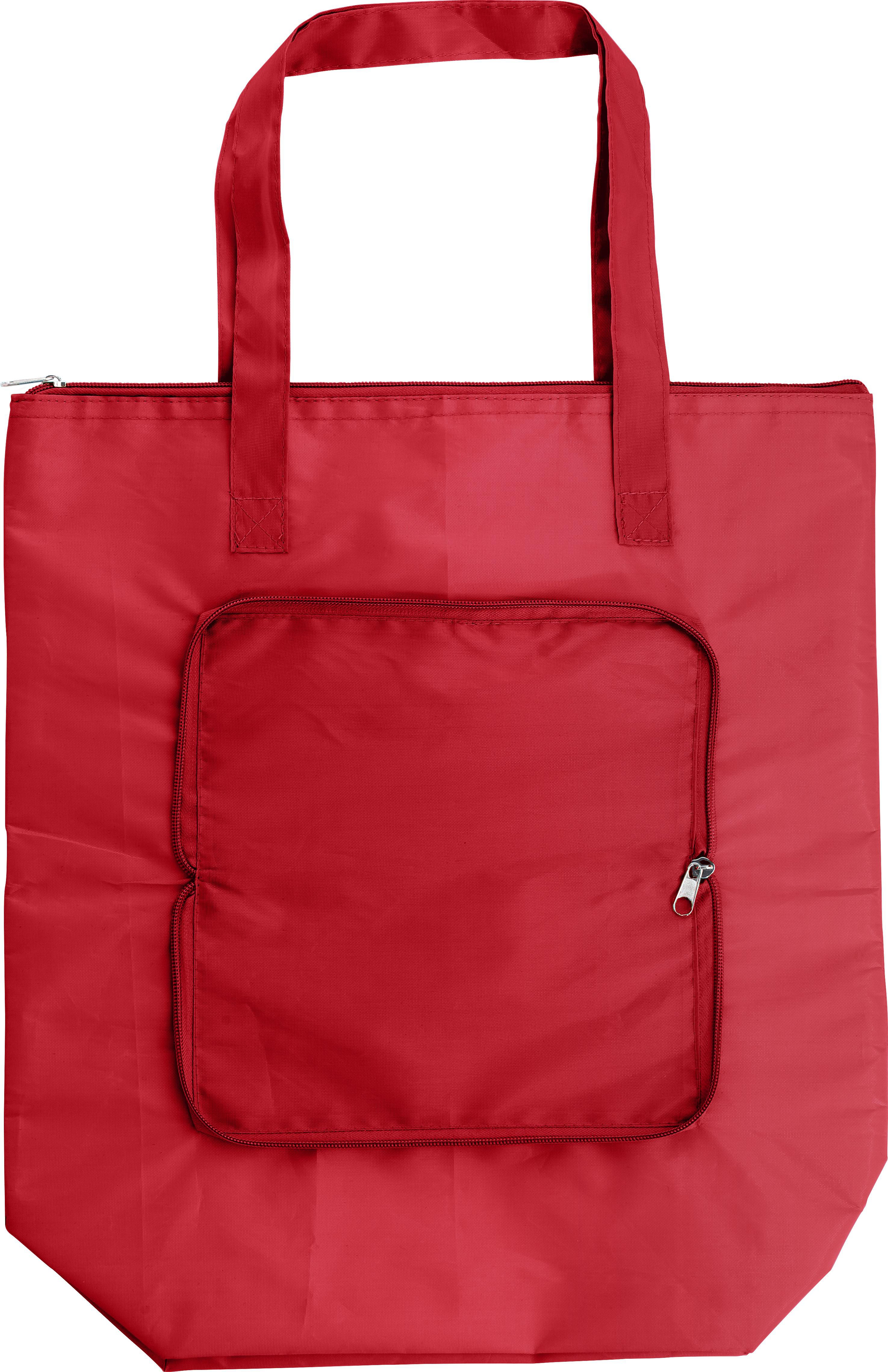 Polyester opvouwbare koeltas Hal bedrukken met logo