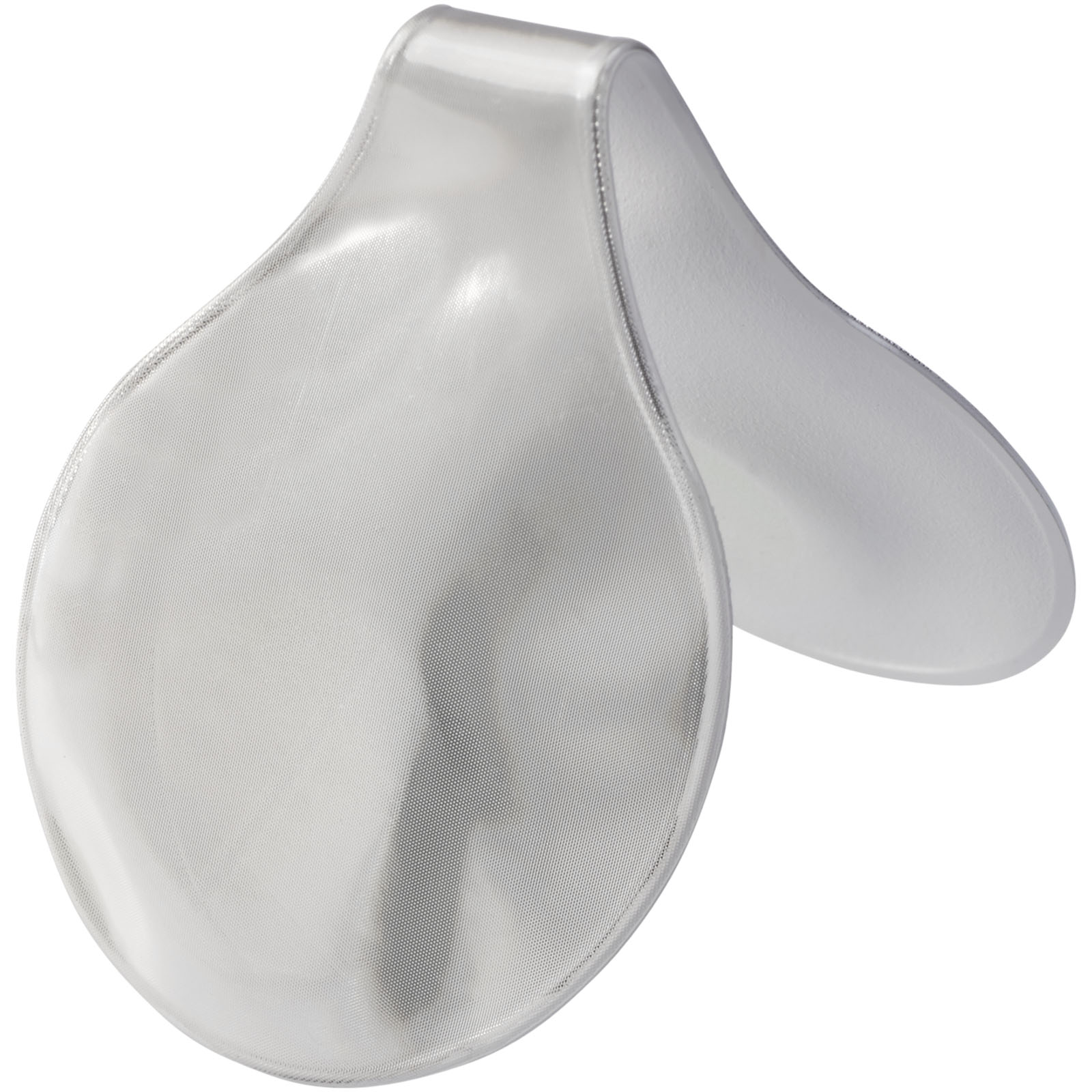 Reflecterende magneet rond bedrukken met logo