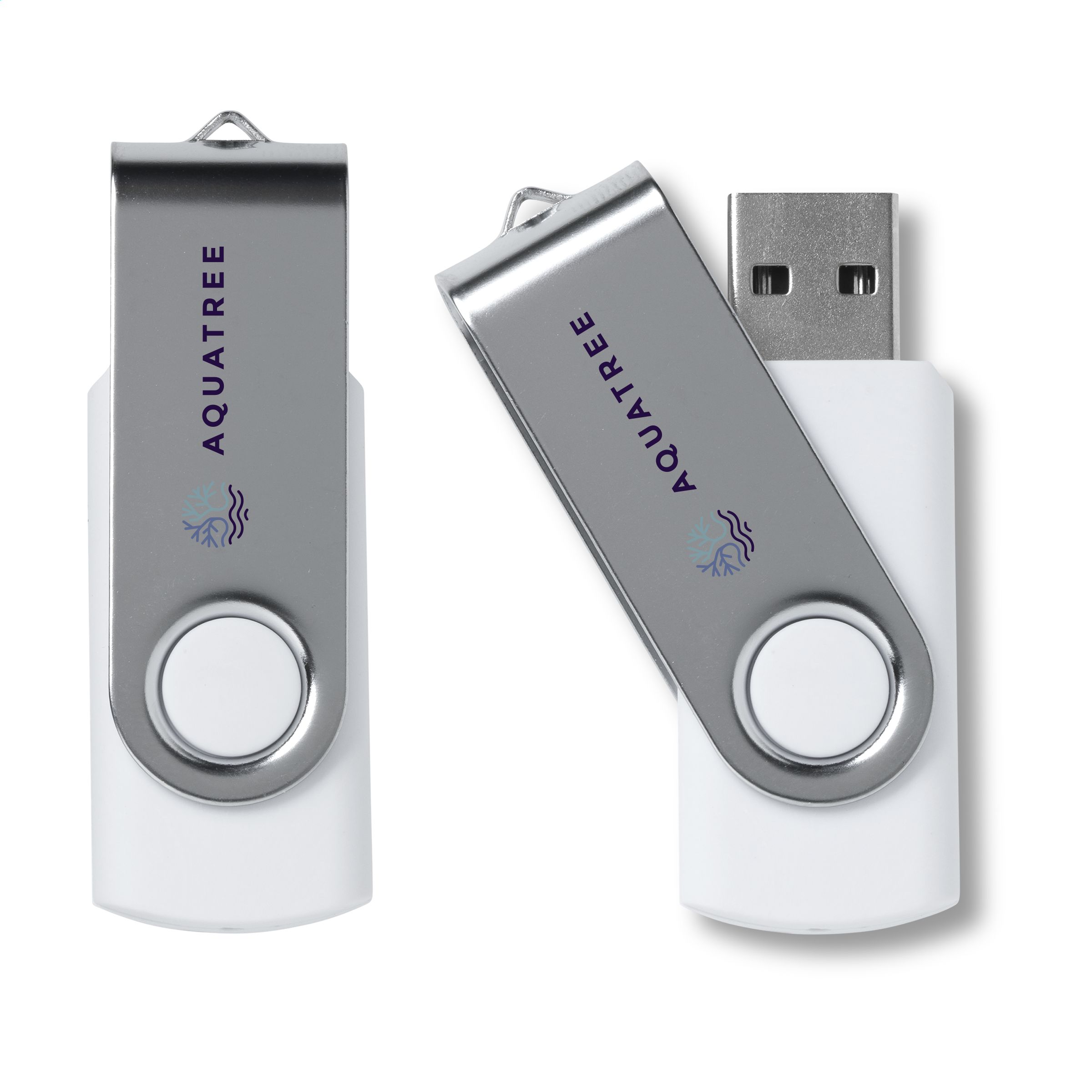 USB Twist from stock 4 GB bedrukken met logo