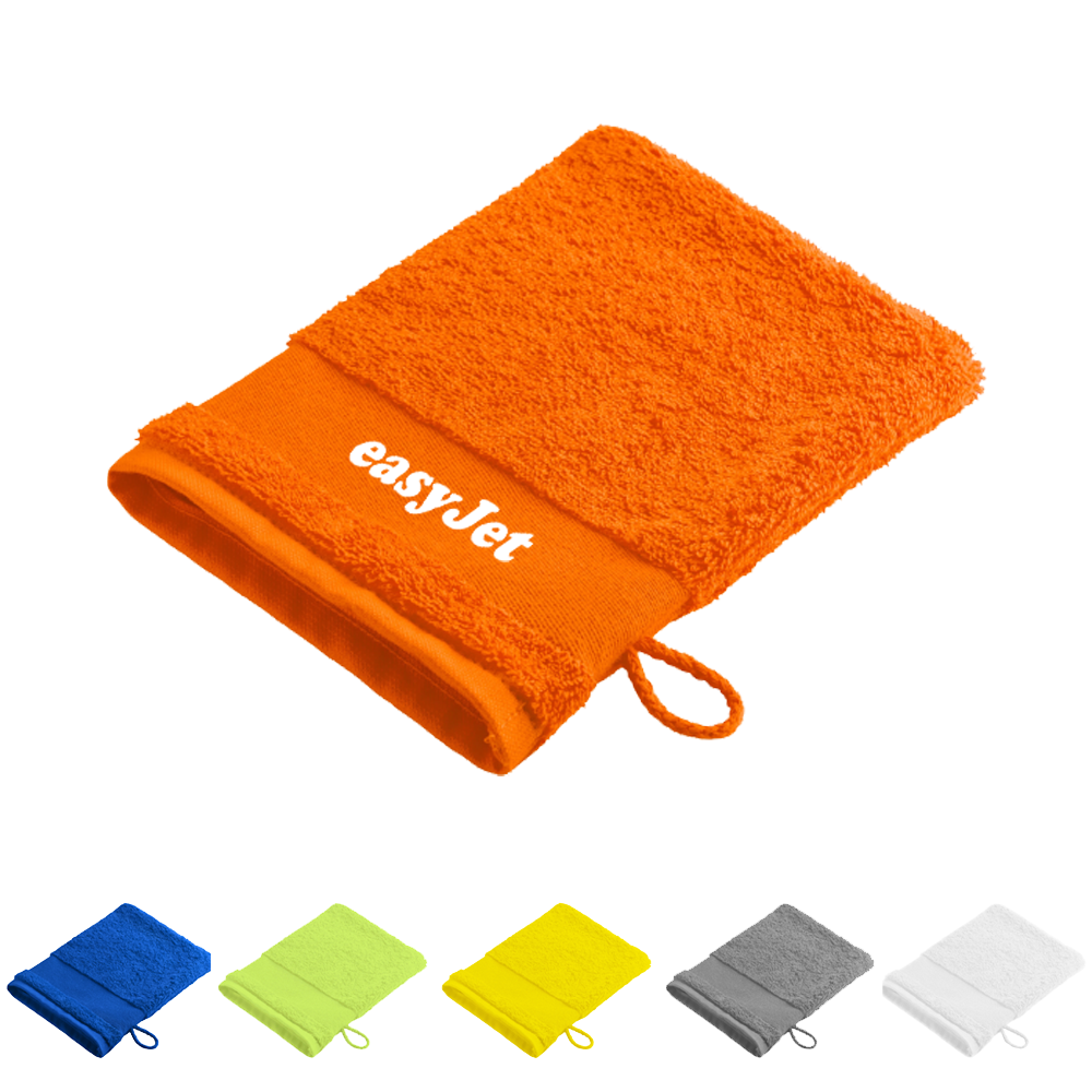 Washand 21 x 16 cm (450 gr/m2) bedrukken met logo