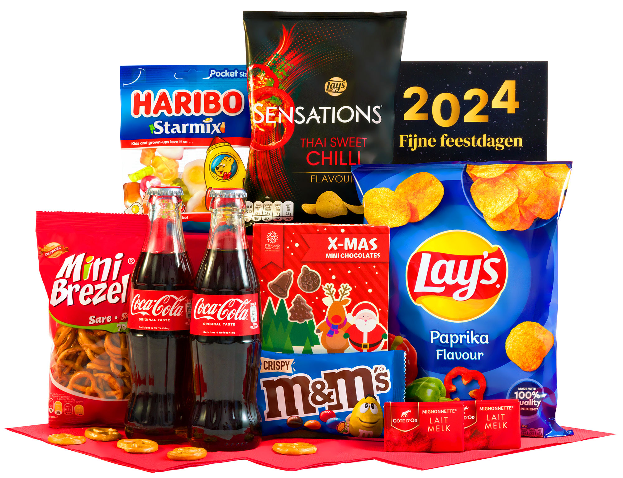 Feestelijk moment bedrukken met logo