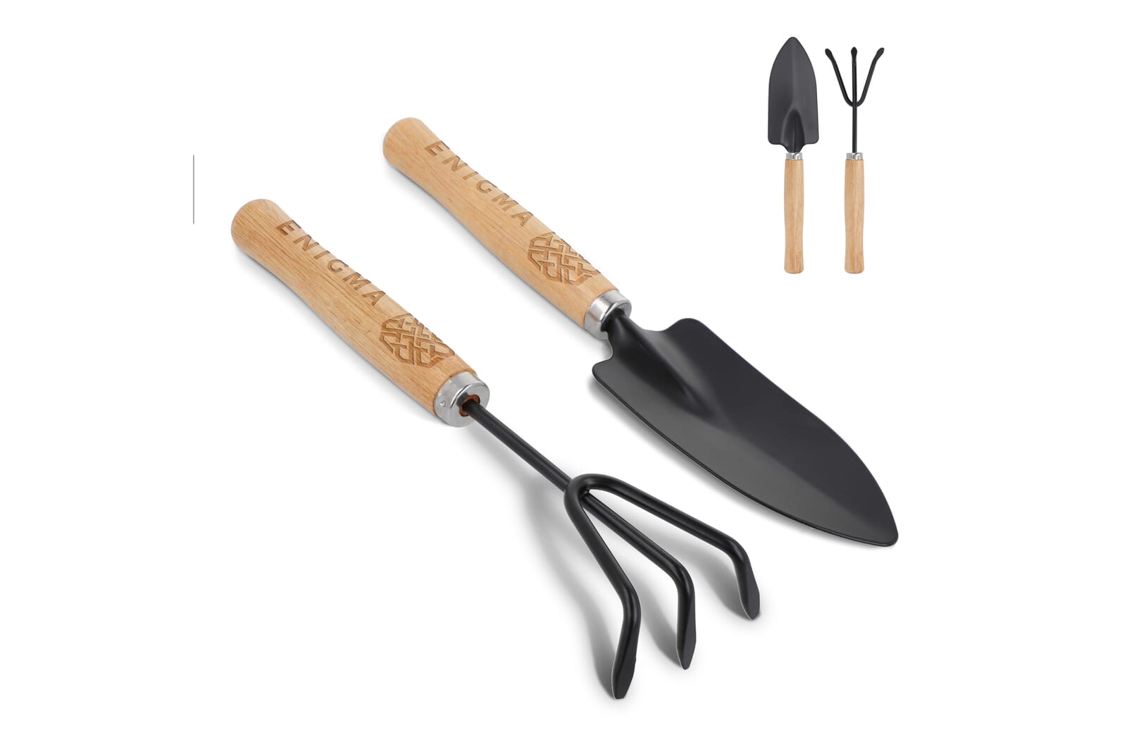 2-delige Tuingereedschap set bedrukken met logo