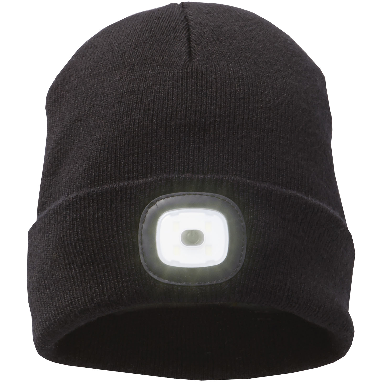 Mighty beanie met LED verlichting bedrukken met logo