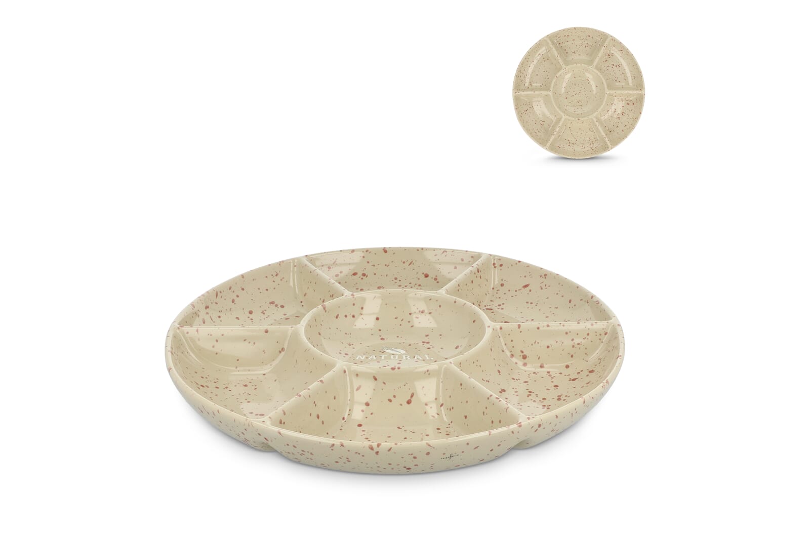 Sagaform Ditte Keramische Ronde Serveerschaal 26cm bedrukken met logo