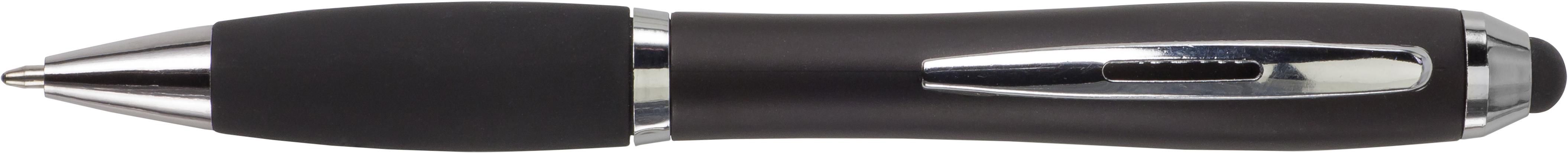 CurveTouch BlackGrip balpen bedrukken met logo