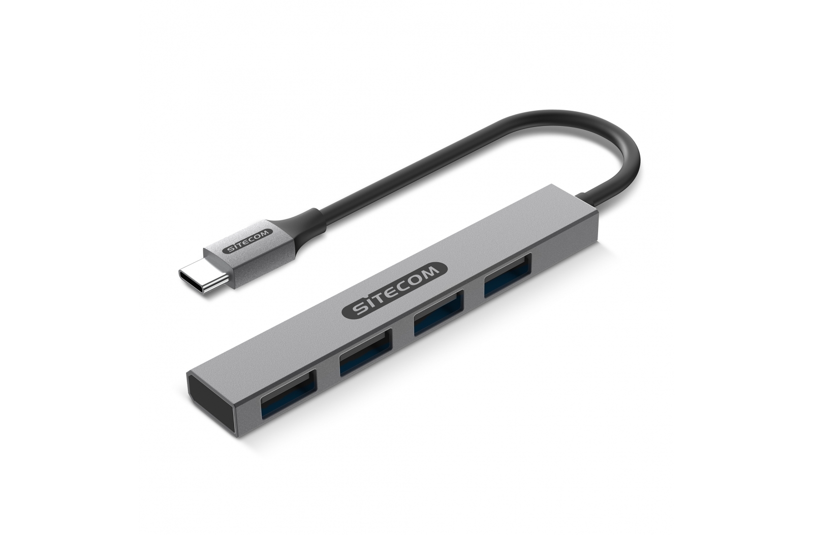 Sitecom CN-5001 USB-C to 4x USB-A Nano hub bedrukken met logo