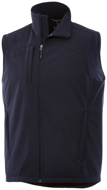 Prosetin heren softshell bodywarmer bedrukken met logo