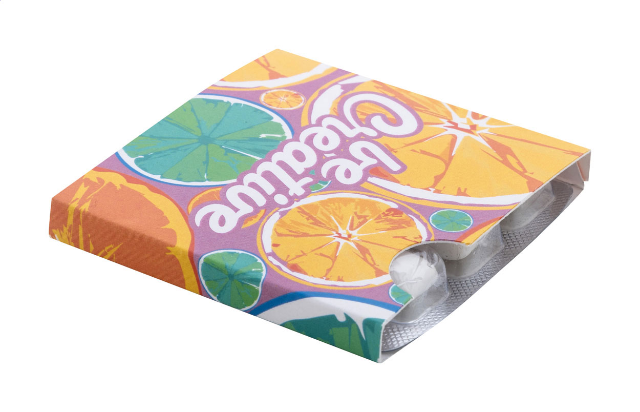 custom made kauwgom  bedrukken met logo