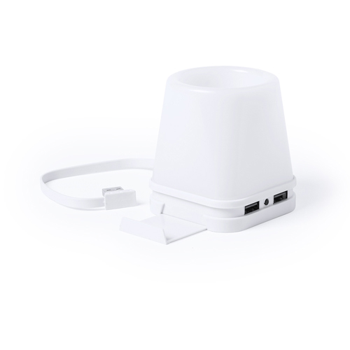 HubStand pennenbakje met USB hub bedrukken met logo
