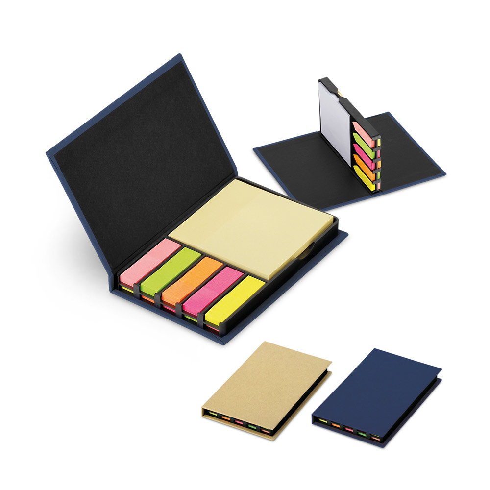 LOVECRAFT. Sticky notitieblok met 12 sets bedrukken met logo