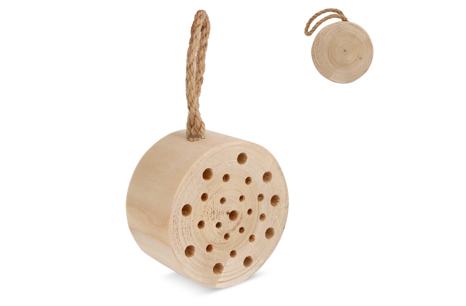 Spring Mini ronde bijenstal FSC bedrukken met logo