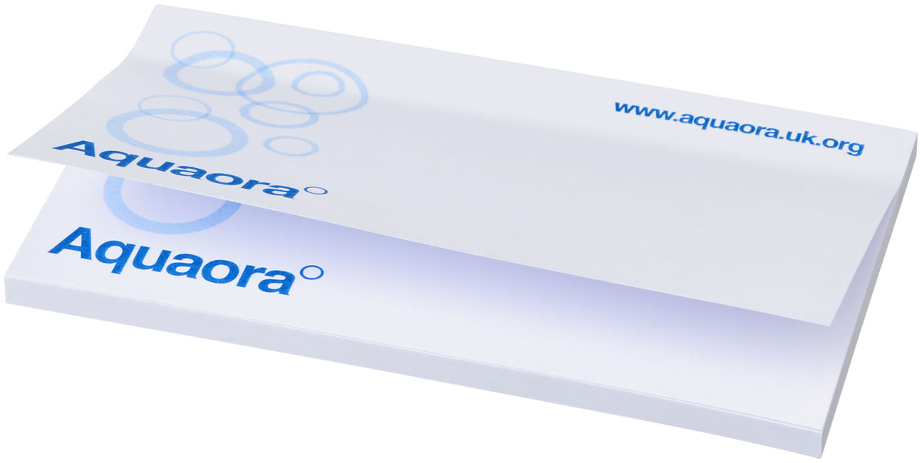 Sticky-Mate® sticky notes 127x75 bedrukken met logo