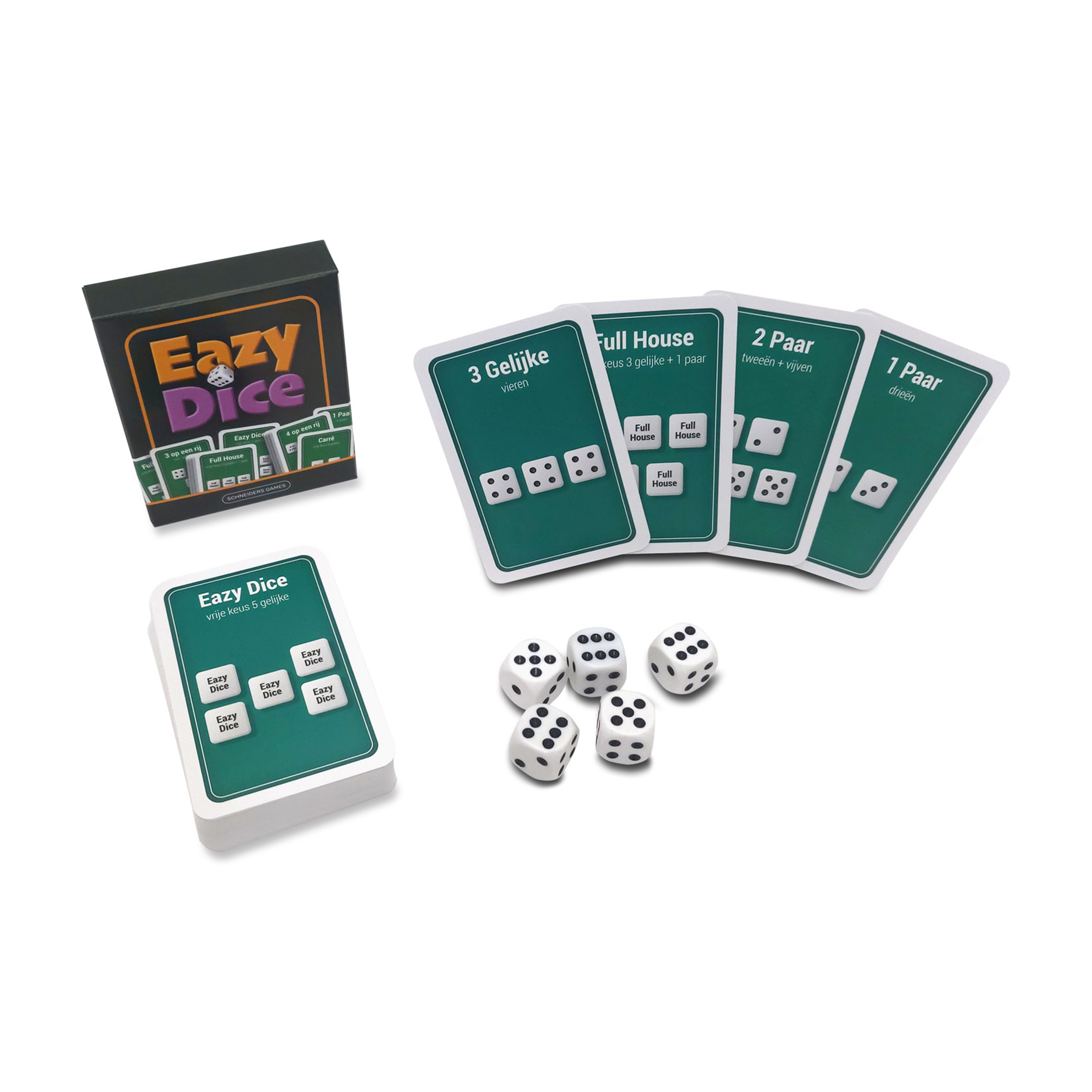 Eazy Dice bedrukken met logo