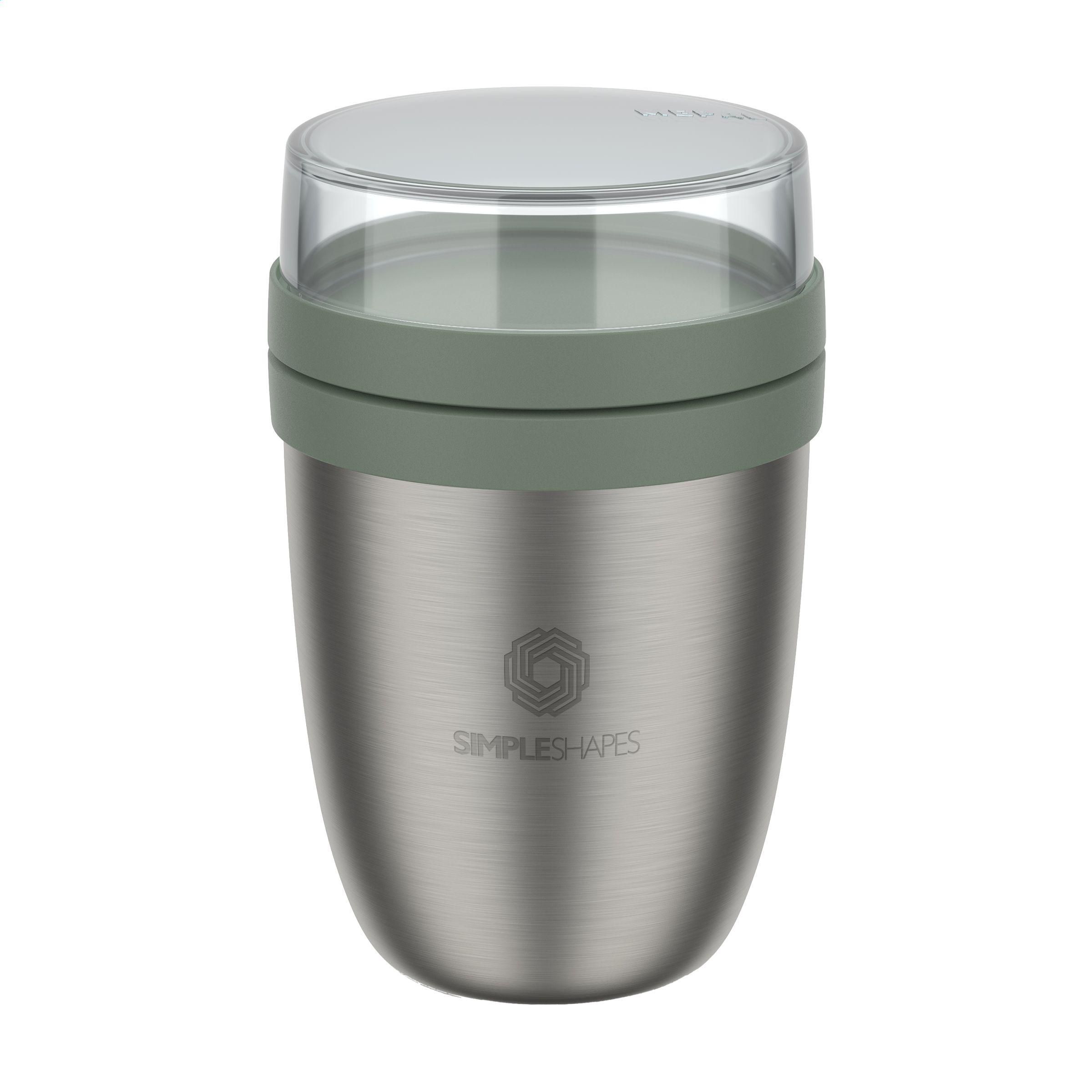 Mepal Insulated RVS Lunchpot Ellipse 500 ml bedrukken met logo